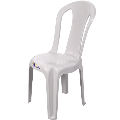 Conjunto de mesa Coruripe com 4 cadeiras pl�sticas sem bra�o