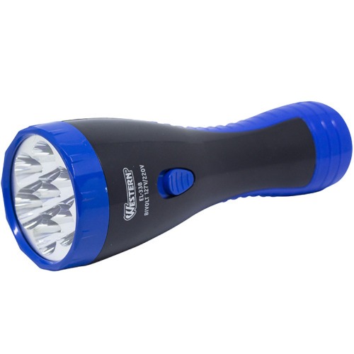 Lanterna a bateria 4V recarregável com 7 Leds - EL-338 110V/220V Lanterna a bateria 4V recarregável com 7 Leds - EL-338 110V/220V