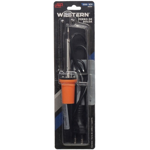 Ferro de solda 30 watts com suporte G12/127 110V Ferro de solda 30 watts com suporte G12/127 110V