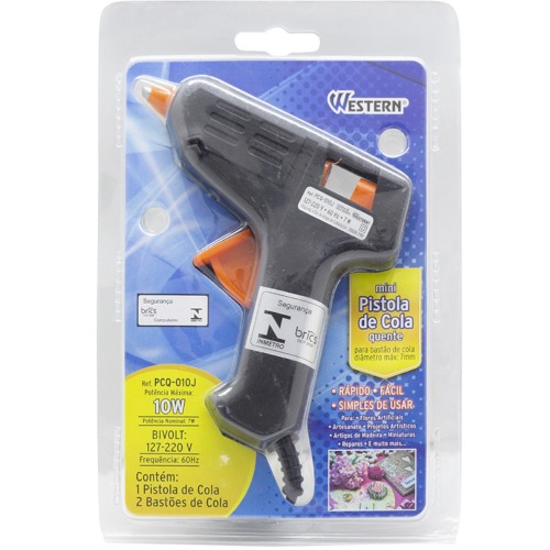 Pistola de cola quente 10 watts - PCQ010J  110V/220V