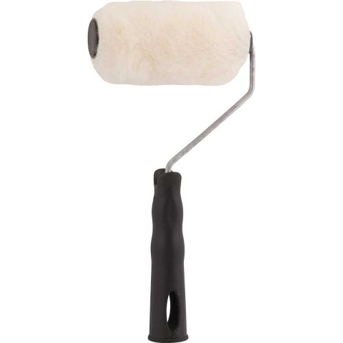 Rolo de l� para pintura com suporte de 9 cm