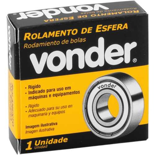 Rolamento r�gido de esfera - 6206-ZZ