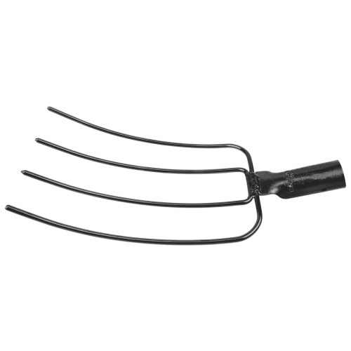 Forcado reto de arame 4 dentes sem cabo