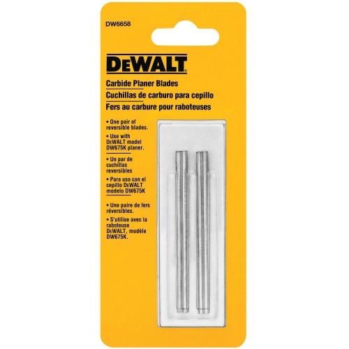 Cartela de l�mina de w�dea 80 mm para plainas com 2 pe�as - DW-6658