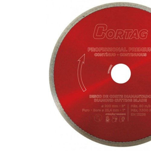 Disco diamantado liso 200 mm Cer�mica e porcelanato - Best Quality