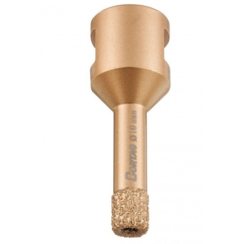 Serra copo diamantada 10 mm para esmerilhadeira rosca M14