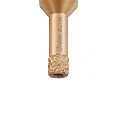 Serra copo diamantada 12 mm para esmerilhadeira rosca M14