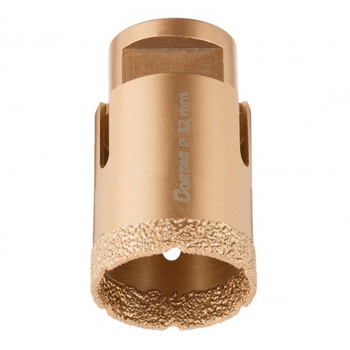Serra copo diamantada 32 mm para esmerilhadeira rosca  M14