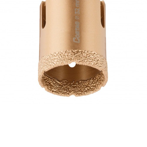 Serra copo diamantada 32 mm para esmerilhadeira rosca  M14