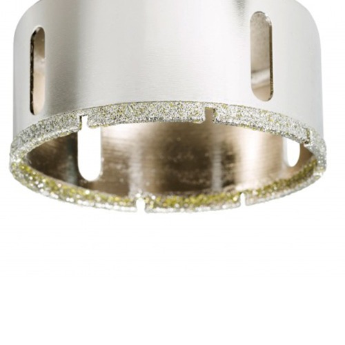 Serra copo diamantada 25mm para furadeira com haste sextavada - 60105