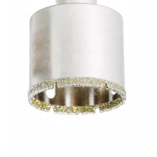 Serra copo diamantada 40mm para furadeira com haste sextavada - 60107