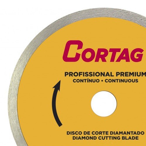 Disco diamantado liso 254 mm para cer�mica e m�rmore - 62144