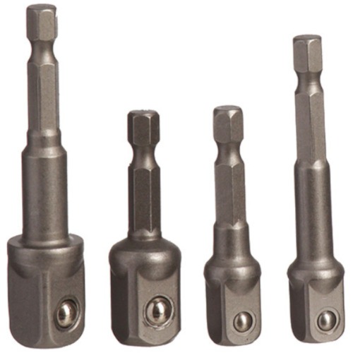 Jogo de adaptadores para soquetes 1/4