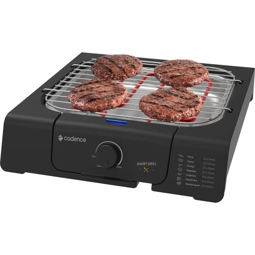Churrasqueira elétrica portátil 1.200 watts Short Grill - GRL805 220V Churrasqueira elétrica portátil 1.200 watts Short Grill - GRL805 220V