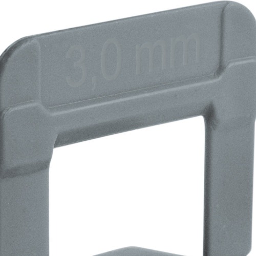 Espa�ador e nivelador para piso 3,0 mm com 500 pe�as - ECO