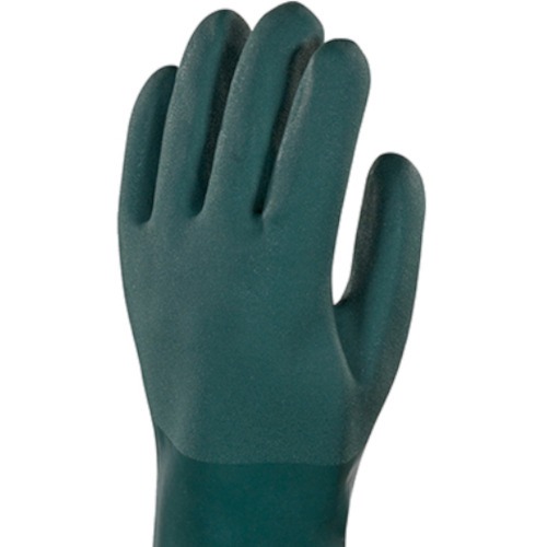 Luva de pvc �spera 45 cm verde G - PVCGRIP45