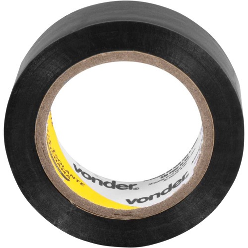 Fita isolante antichama 19 mm x 10 m preta com 10 pe�as