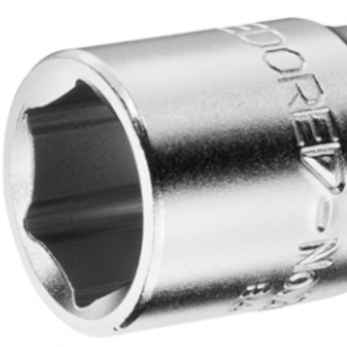 Soquete sextavado 12 mm encaixe 1/4