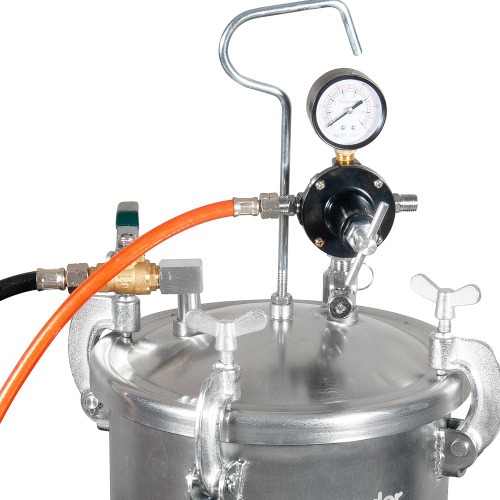 Tanque de press�o para pintura 10L com pistola 