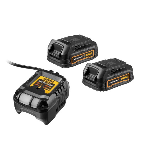 Combo Furadeira Parafusadeira de impacto DCD85 + Parafusadeira de impacto 20V DCF85 McLaren F1- DCK200ME2GT  110V/220V
