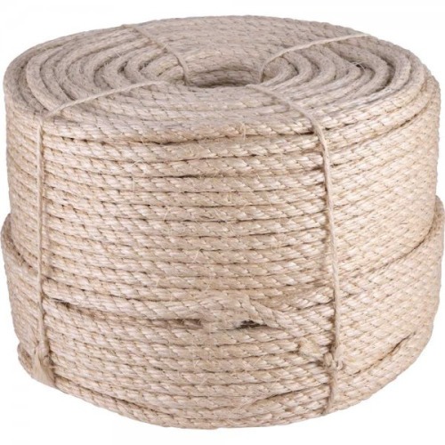 Corda de sisal 12 mm com rolo de 220 metros Corda de sisal 12 mm com rolo de 220 metros