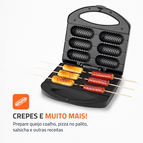 Crepeira antiaderente Pratic - CP-01  110V