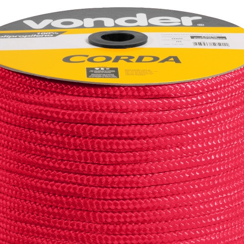 Corda multifilamento tran�ada 8 mm com rolo de 258 metros