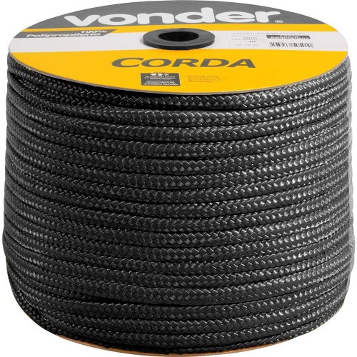 Corda multifilamento tran�ada 12 mm com rolo de 140 metros