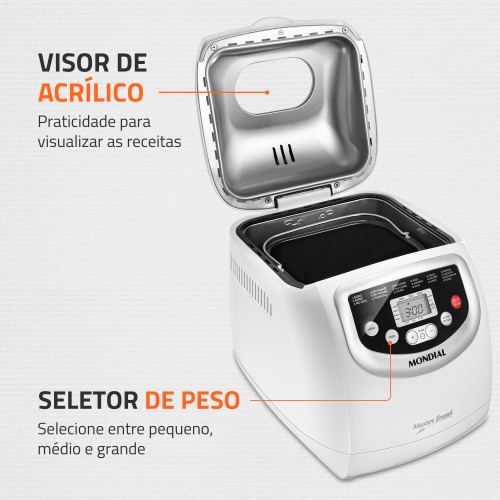 Panificadora Automática 700W 19 programas Master Bread - NPF-54 220V Panificadora Automática 700W 19 programas Master Bread - NPF-54 220V