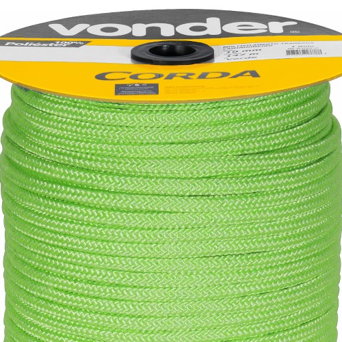 Corda caminhoneiro 10 mm rolo com 147 metros Corda caminhoneiro 10 mm rolo com 147 metros