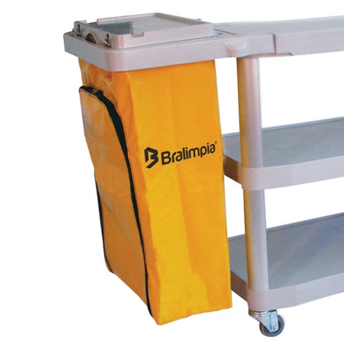 Carro funcional extra com 2 bolsas amarela e azul - CEAMAZ