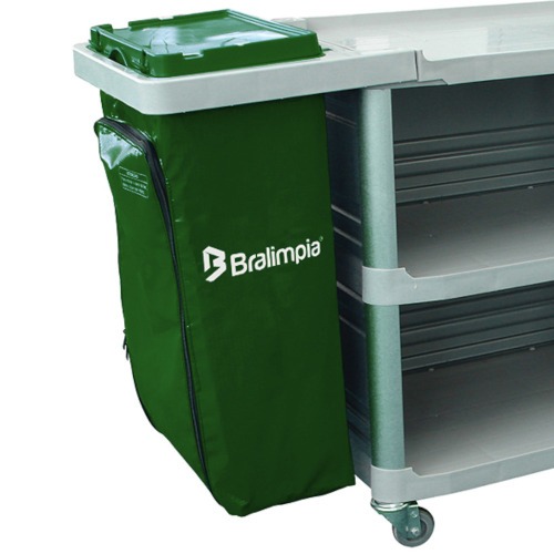 Carro funcional extra 2 bolsas com fechamento - CHVDVD