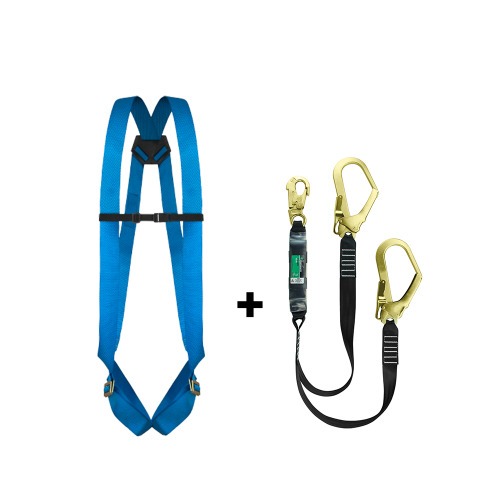 Cinto de segurança CG 1A + talabarte - CG 391 Cinto de segurança CG 1A + talabarte - CG 391