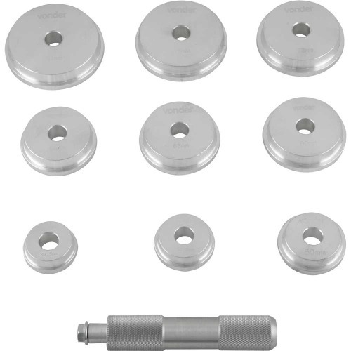 Conjunto para instalação de rolamentos e retentores - 6510011011 Conjunto para instalação de rolamentos e retentores - 6510011011