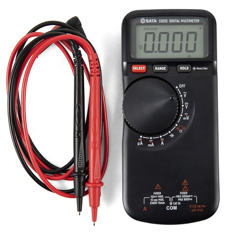 Mult�metro digital 600V CAT III DC/AC - ST03055