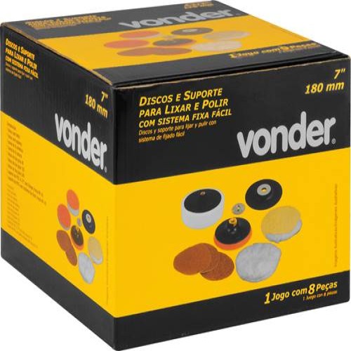 Jogo de discos para polir 7