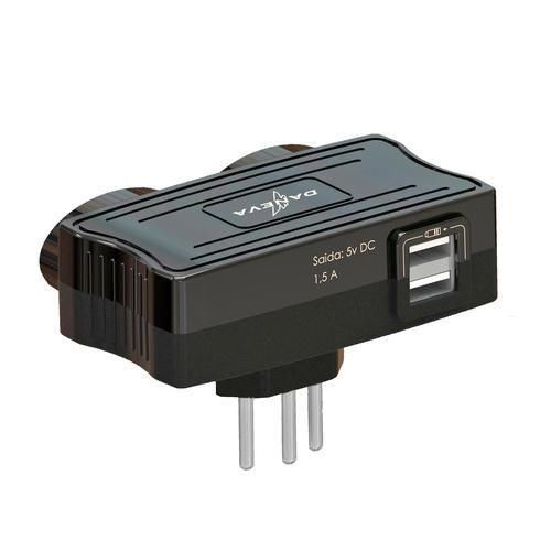 Carregador universal com 4 entradas - 001650  110V/220V