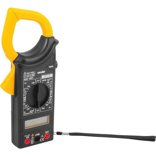 Alicate amper�metro digital CAT III 600V - AAV 1001