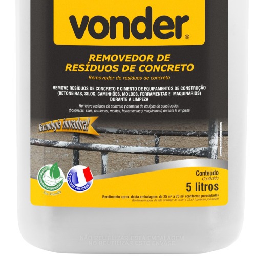 Removedor de res�duos de concreto 5 litros