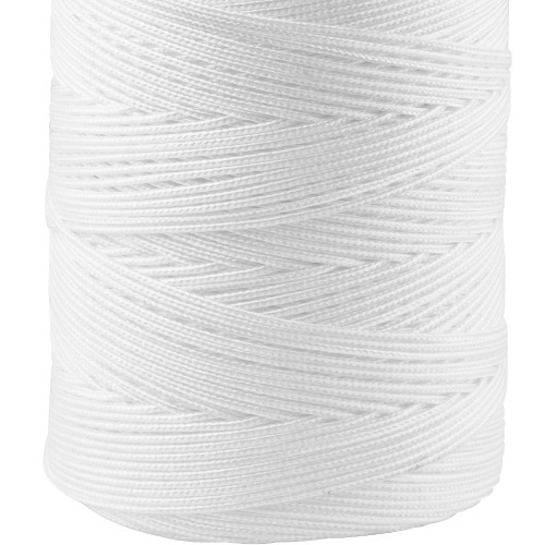 Corda multifilamento 2,0 mm branca rolo com 408 metros Corda multifilamento 2,0 mm branca rolo com 408 metros