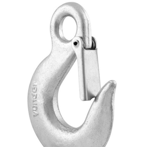 Gancho de a�o com olhal com trava