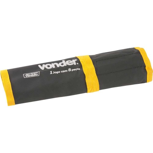 Jogo de chaves fixa 6 a 22 mm a�o cromo van�dio 8 pe�as - 37.31.062.200