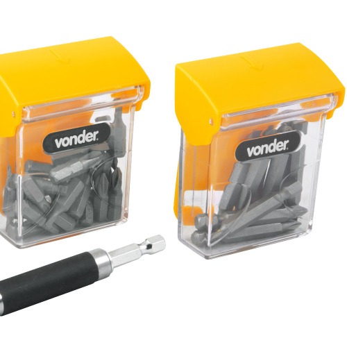 Jogo de bits encaixe sextavado 1/4