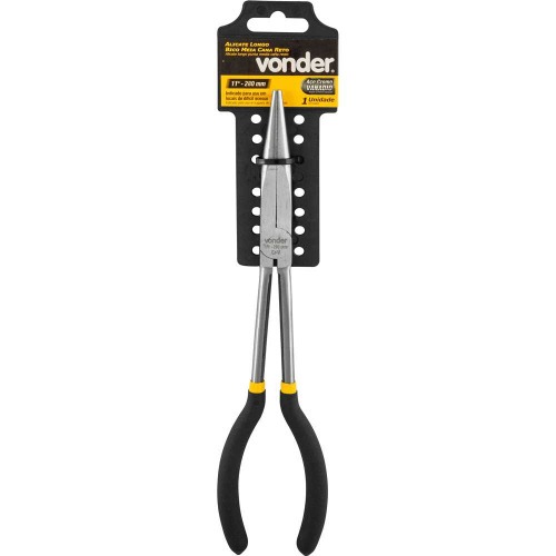 Alicate bico meia cana reto longo 11 Alicate bico meia cana reto longo 11