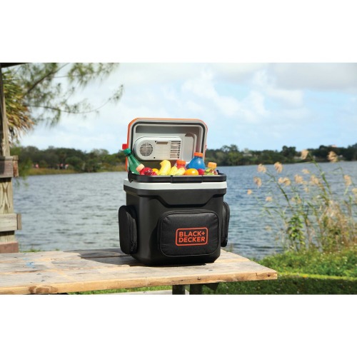 Mini geladeira port�til 24 litros 12V com fun��o aquecer - BDC24L