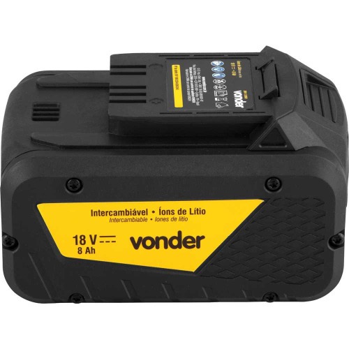 Bateria 18v 8Ah �ons de l�tio intercambi�vel- IBV 1880