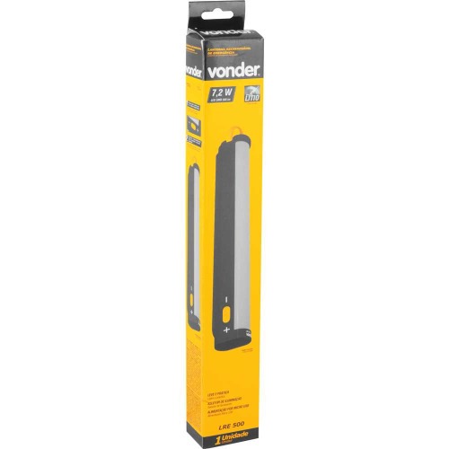 Lanterna recarreg�vel de emerg�ncia bateria de l�tio - LRE 500