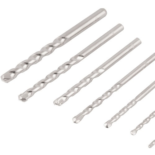 Jogo de brocas para concreto 3 a 10 mm com 7 pe�as