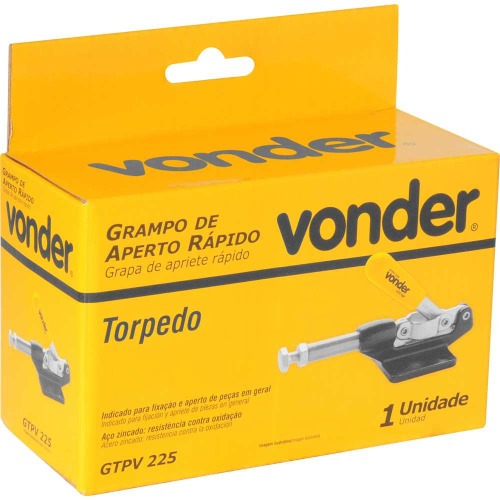 Grampo de aperto r�pido torpedo - GTPV 225 