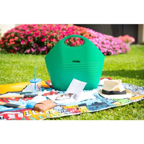Bolsa pl�stica multiuso 8,5 litros verde